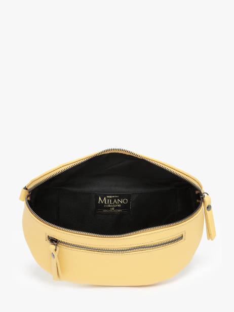 Heuptasje Caviar Leder Milano Geel caviar CA23111 ander zicht 3